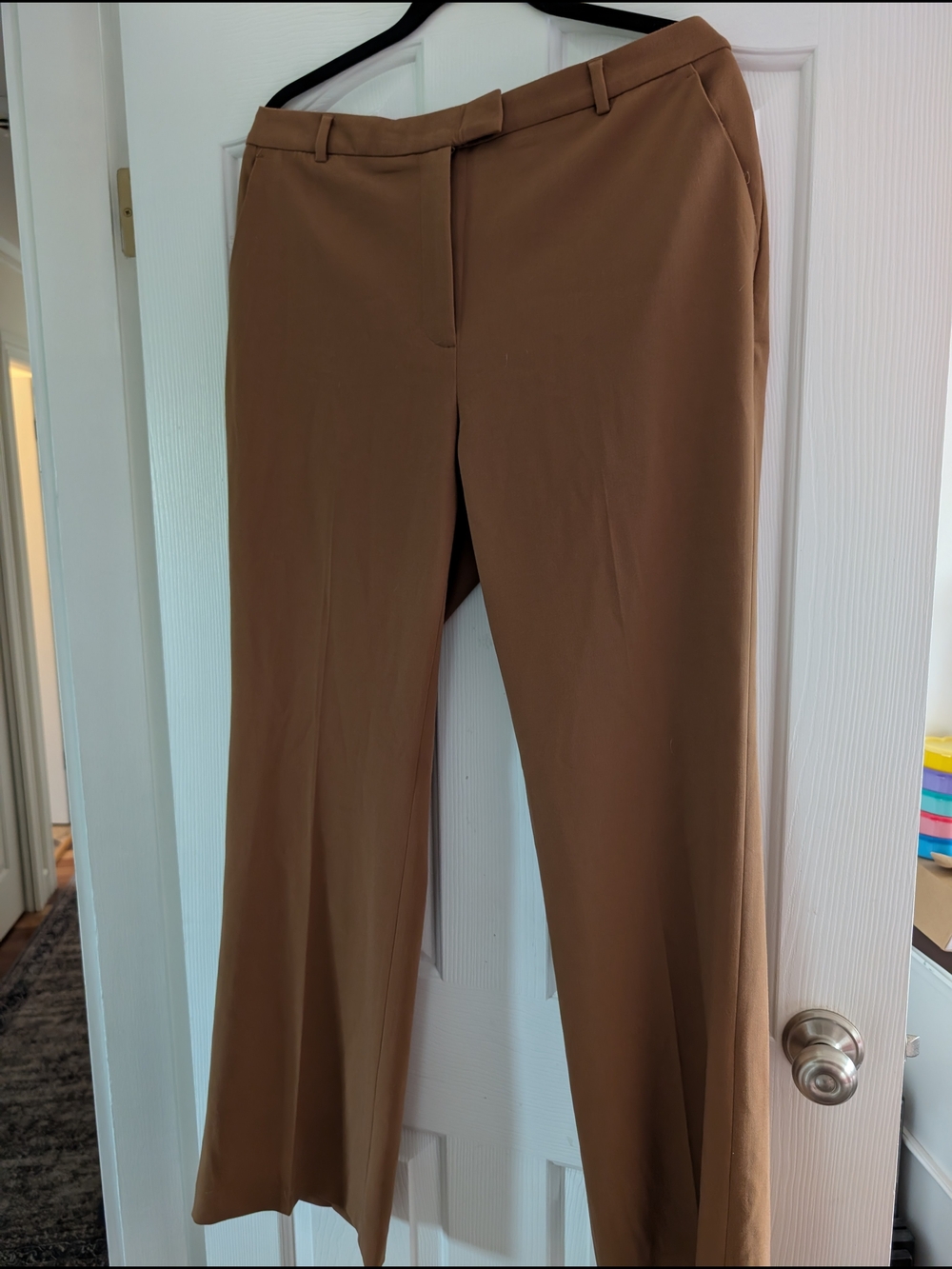 RW&CO. Boot Cut Dress Pants in Warm Brown BNWT